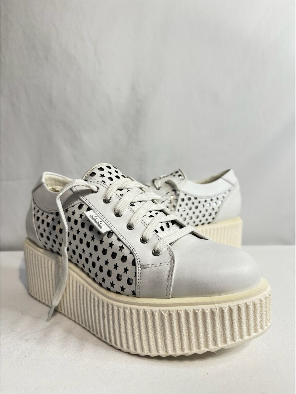 Karl Lagerfeld Athletic Shoes Gray Size 40